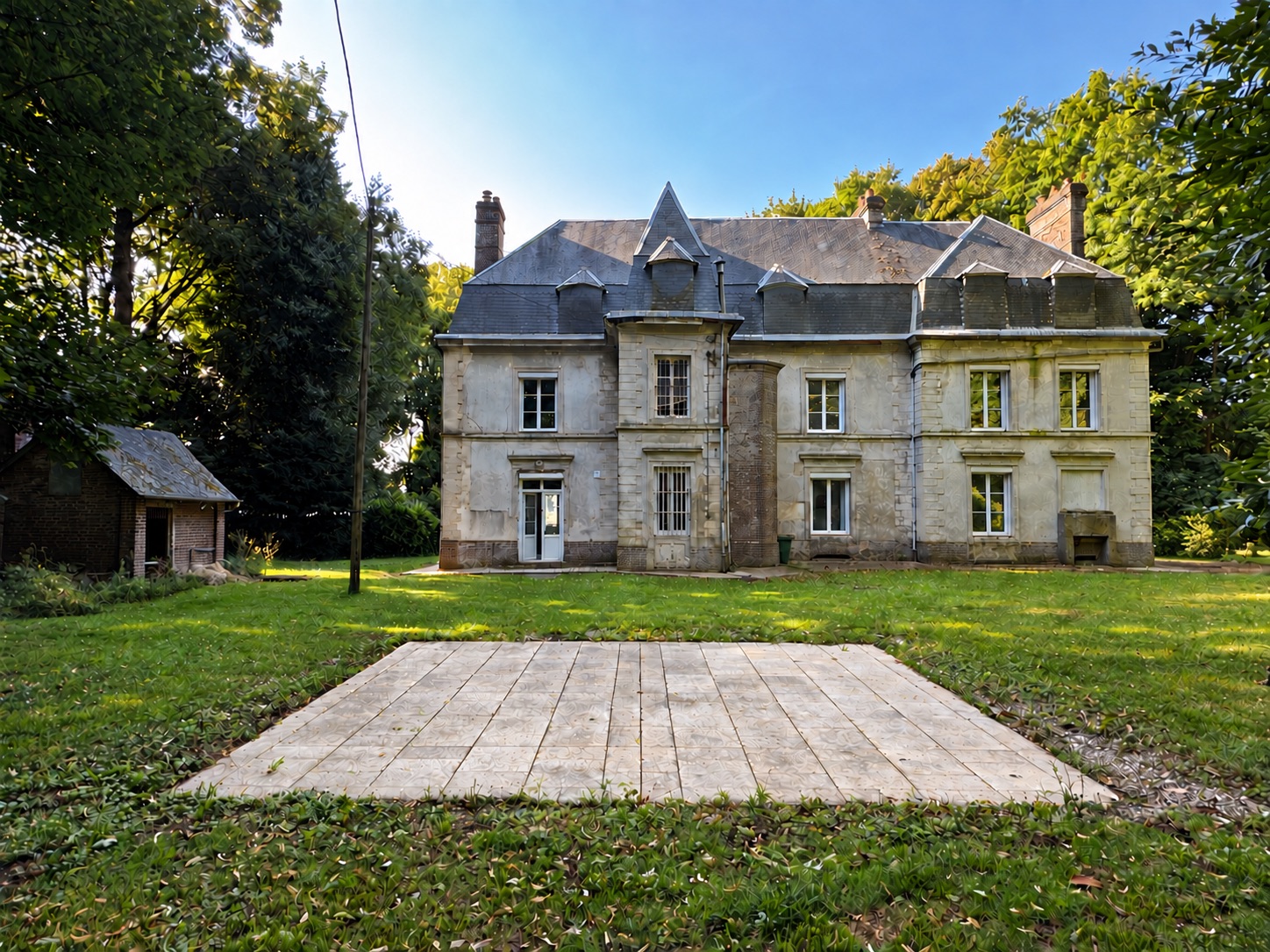 Maison Mère côté jardin