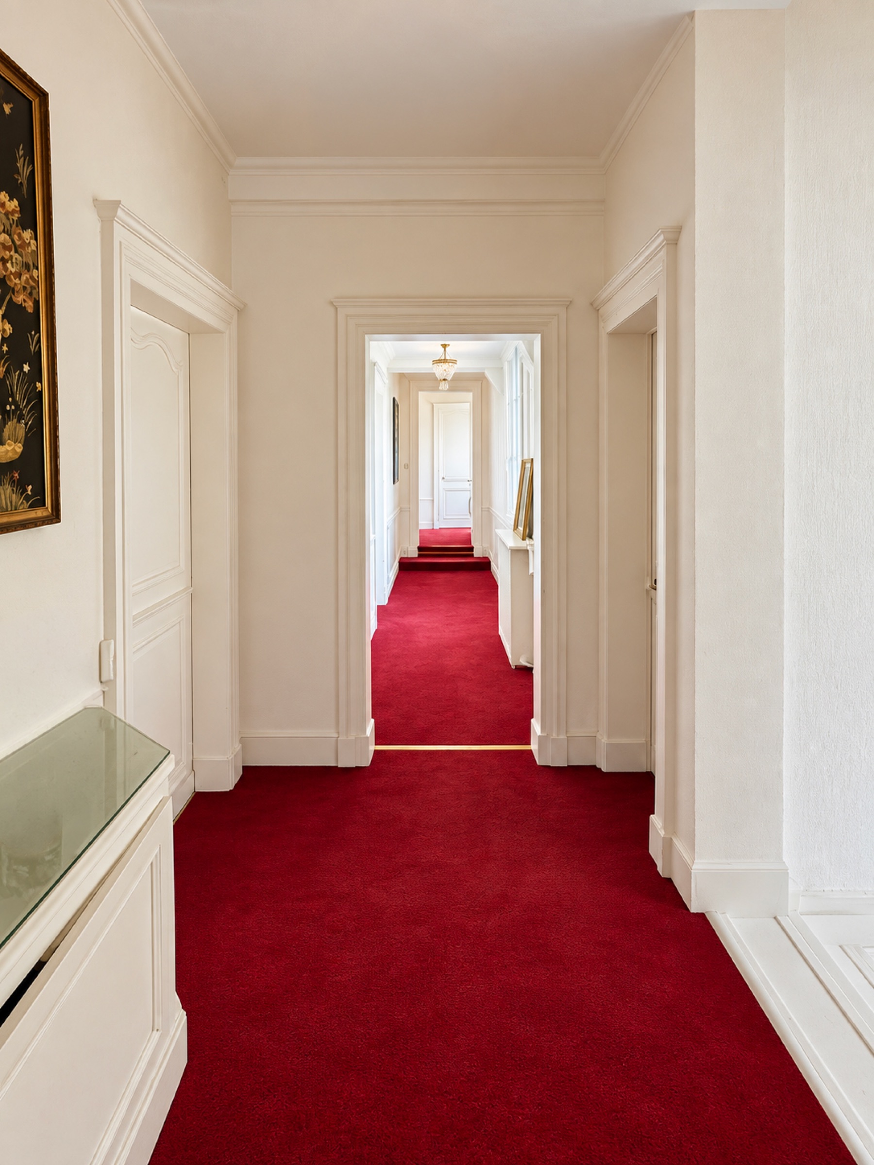Le couloir des chambres de Maison Mère